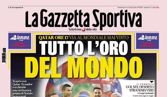 Prima GdS - Tutto l’oro del mondo. Qatar ore 17, via al Mondiale mai visto