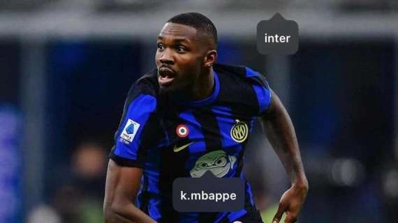 Marcus Thuram non perde l'occasione: ieri con l'Inter in campo anche... Mbappé