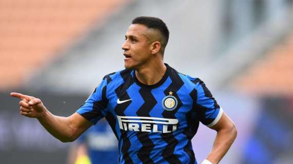 Inter-Sampdoria - Sanchez domina la scena, Hakimi anticipa Ranocchia