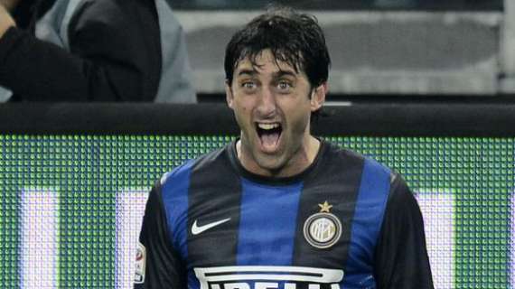 Milito, 4 gare a secco. E oggi sfida il tabù Mazzarri