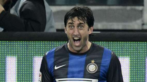 Tuttosport - Milito domani regolarmente in campo