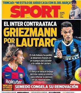 Prima Sport - L’Inter contrattacca: chiesto Griezmann per Lautaro