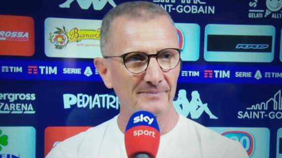 Empoli, Andreazzoli a Sky: "I ragazzi hanno raggiunto l'obiettivo. Se l'Inter trova un gol così devi inchinarti"