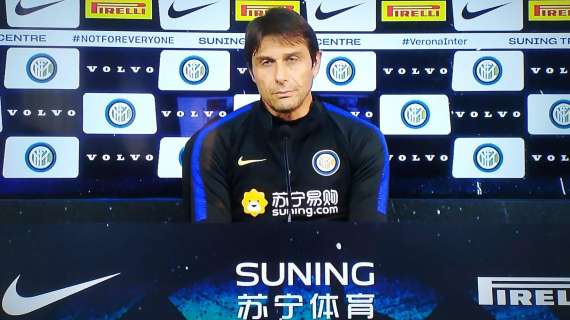 Conte: "Gara difficile, Hellas forte con le grandi. Giusto rivedere il club dopo agosto per trovare soluzioni"