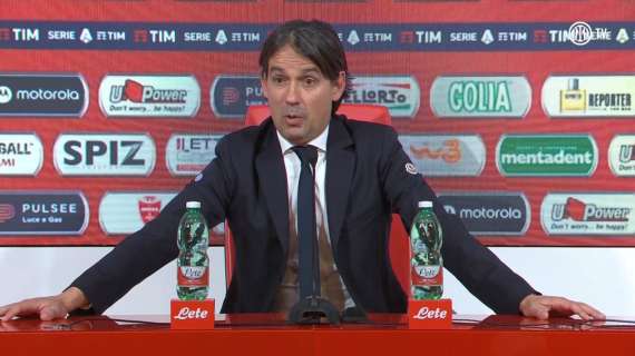 Inzaghi in conferenza: "Dobbiamo incidere su noi stessi, in un campionato così le cose non sono scontate"