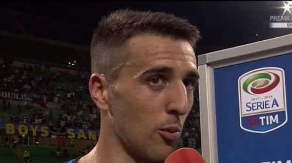 Vecino al 45': "Continuiamo così, cerchiamo di fare il 2-0"