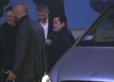 Thohir all&#039;arrivo nei garage