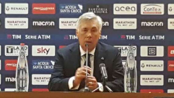 Napoli, Ancelotti: "Gap con la Juventus? Presto per parlarne"