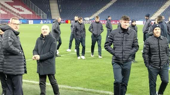 VIDEO - Inter arrivata a Salisburgo: walk around alla Red Bull Arena per i nerazzurri