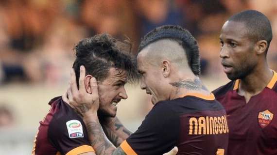 La Roma incespica col Verona: è 1-1 al Bentegodi