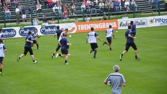 Secondo allenamento: partitella a undici per il gruppo