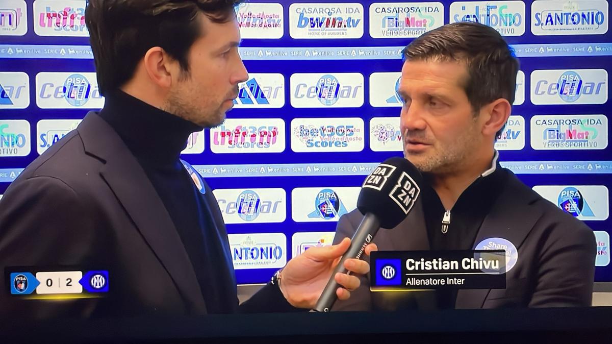 Chivu a DAZN: "Mai messo in discussione Lautaro, si esagera per cercare la notizia. Lo abbraccio ogni giorno, peccato che..."