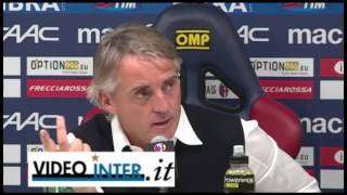 VIDEO - Mancini: "Normale arrabbiarsi dopo tre rossi. La formazione anti-Roma? Ve ne dico uno solo"