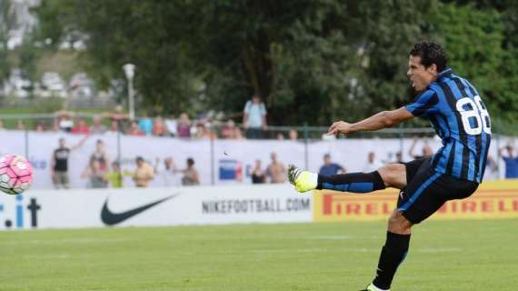 Hernanes fuori: ghiaccio sulla coscia destra per lui