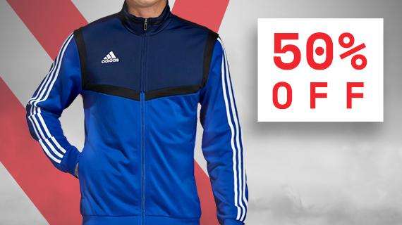 L'abbigliamento sportivo dei migliori brand con lo sconto del 50%