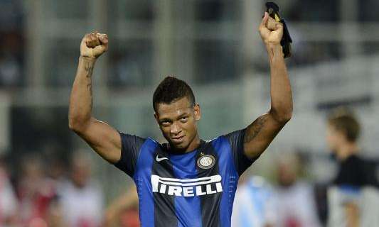 Guarin giura amore: "All'Inter mi sento a casa, sono felice. Pereira..."