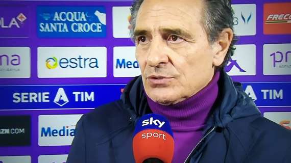 Fiorentina, Prandelli a Sky: "Dobbiamo riconoscere la forza dell'avversario, vittoria meritata dell'Inter"