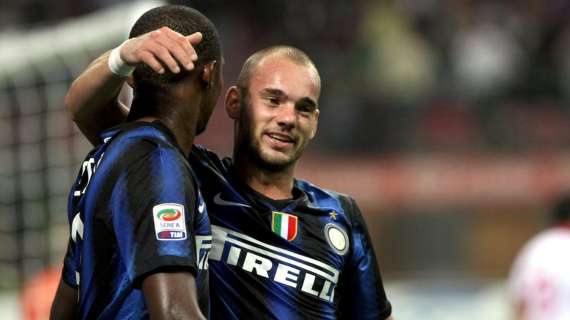 L'urlo di Sneijder: "Non mi muovo, sono felice qui nella famiglia Inter!"