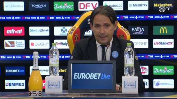 Inzaghi in conferenza: "Domani controlli per Acerbi e Calhanoglu. Sono orgoglioso di questi ragazzi"