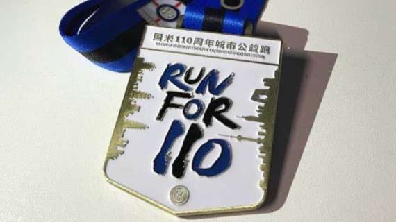 RunFor110, una maratona in Cina per l'Inter