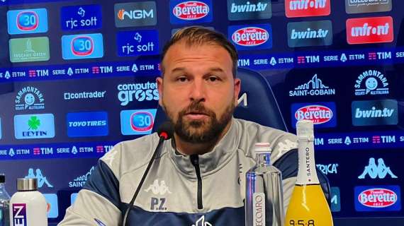 Empoli, Zanetti: "Abbiamo preso meno gol dell'Inter, ma abbiamo anche il secondo peggior attacco di A"