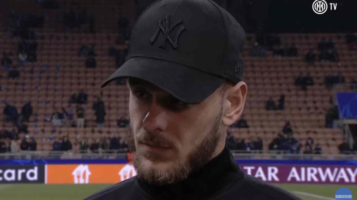 Dimarco a ITV: "Affrontiamo una squadra forte, serve essere compatti. Io cerco sempre di migliorare"