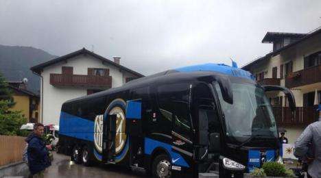 L'Inter è arrivata a Pinzolo: inizia il ritiro estivo 2014