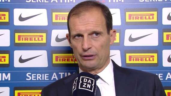 Allegri: "Nel primo tempo abbiamo sbagliato tanto. Però mi sono divertito"