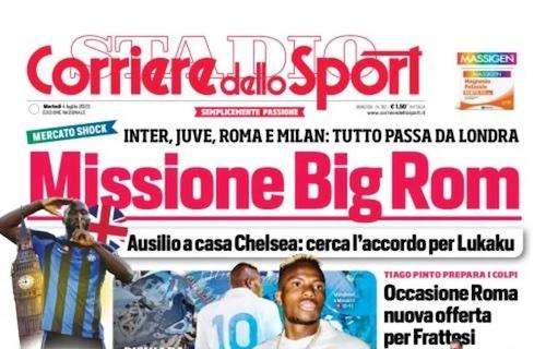 Prima CdS - Missione Big Rom. Ausilio a casa Chelsea: cerca l'accordo per Lukaku 