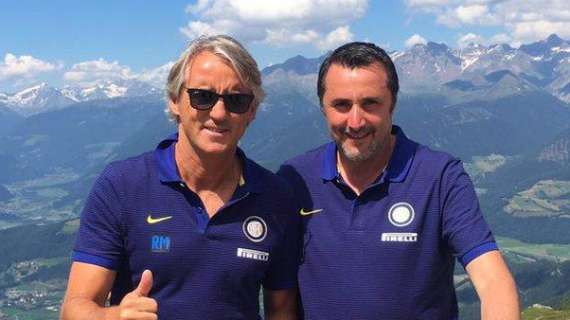 FOTO - Mancini con il capo scout dell'Inter Mirabelli