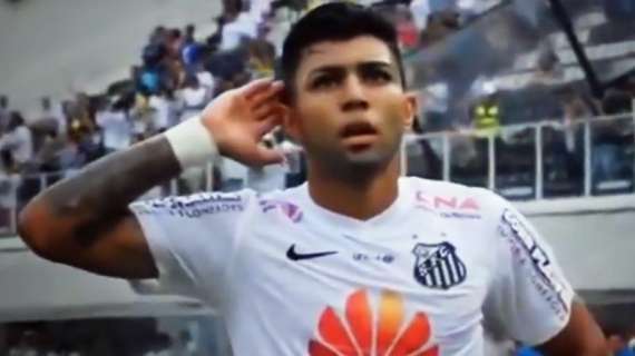 Pres. Santos: "Inter, zero offerte per Gabigol"