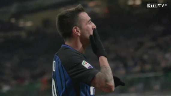 Vecino, due gol in nerazzurro: entrambi alla Roma