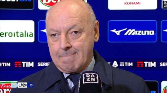 Marotta a DAZN: "Cuadrado out, non parlerei di allarmismo. A gennaio non lasceremo nulla d'intentato"