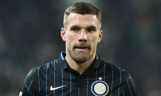 Bild - Podolski all'Inter è andato di male in peggio