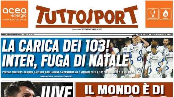 Prima TS - La carica dei 103! Inter, fuga di Natale