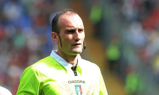 Inter-Sampdoria, direzione di gara a Carmine Russo