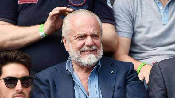 Dichiarazioni contro Mazzoleni prima di Inter-Napoli: 14mila euro di multa a De Laurentiis