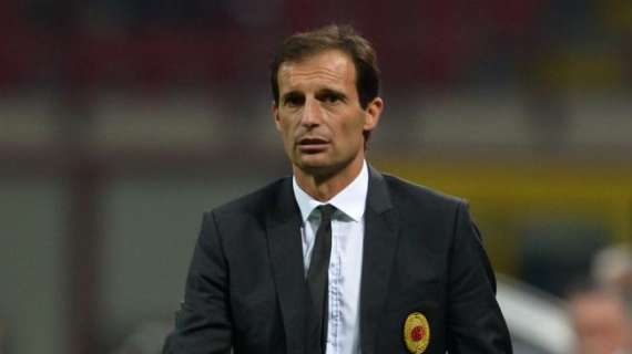 Allegri in conferenza: "Pazzini a gara in corso perché..."