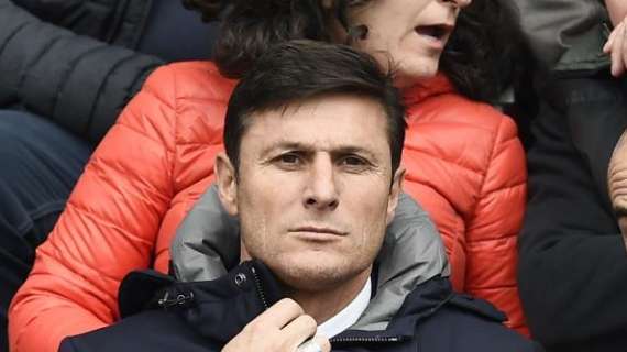 Javier Zanetti presente sugli spalti del Breda per Inter-Torino
