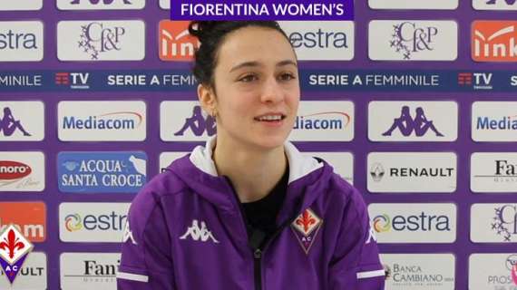 Fiorentina Femminile, Catena: "Con l'Inter sarà difficile, ma ci teniamo a far bene"