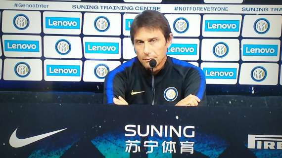 Conte: "Lukaku e Sanchez non ci saranno, Gaglia recuperato. Torti arbitrali? Eventualmente parli il club"