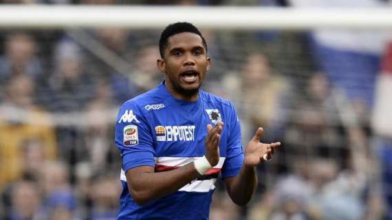 Serie A, Sampdoria-Cagliari 2-0: primo gol di Eto'o