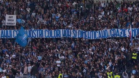 La Curva laziale saluta Inzaghi: "22 anni non si dimenticano, grazie Simone"