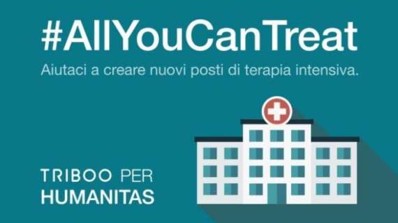 #AllYouCanTreat - Triboo per Humanitas: raccolta fondi per nuovi posti di terapia intensiva 