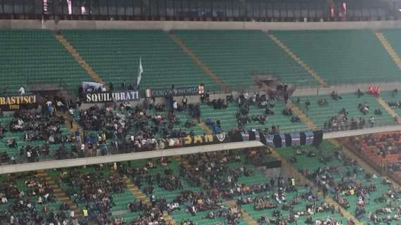 FOTO - Presente a San Siro anche la Nord nerazzurra