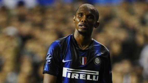 Eto'o si consola: eguagliato il record con l'Inter