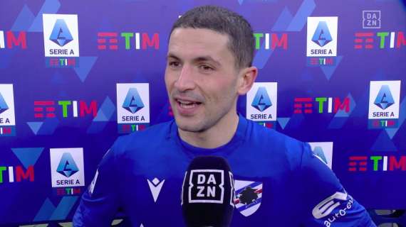 Sensi: "Debutto bellissimo, il gol mi mancava. Per me la Samp è una rampa di lancio"