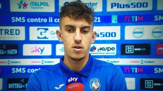 Atalanta, Ruggeri a Sky: "L'esordio in A emozione pazzesca, essere qui un sogno per tutti"