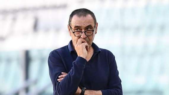 Juve, Sarri: "Da questa partita c'è da prendere il meglio che c'è stato. Non è il caso di farci troppi processi"