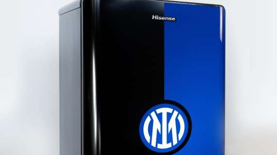 Hisense presenta una grande novità: arriva il frigorifero Inter Limited Edition